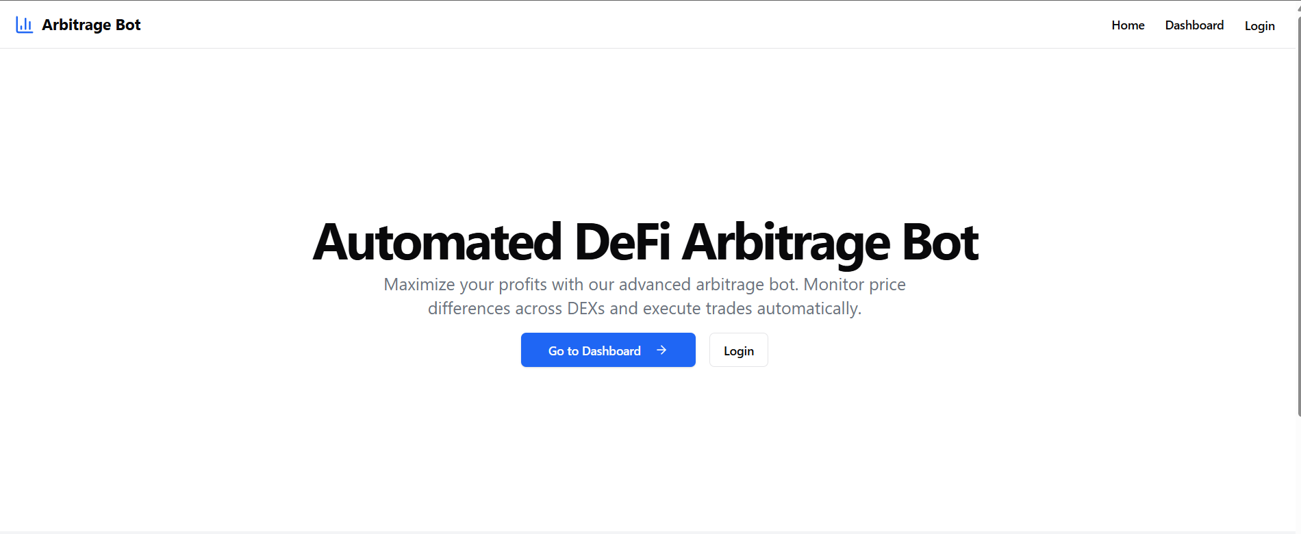 Automated DeFi Arbitrage